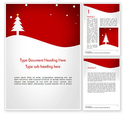 free christmas templates for word