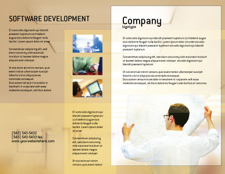 Building Architecture Brochure Template Design And Layout Download Now 01748 Poweredtemplate Com Software Company Brochure Templates Free