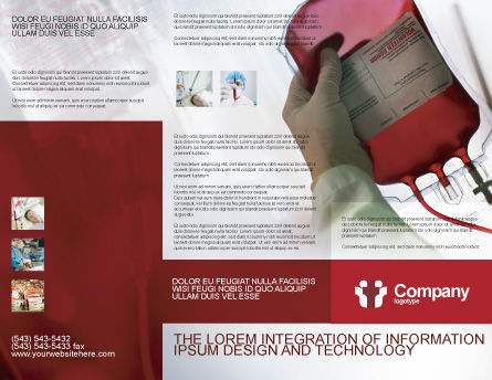 Blood Transfusion Brochure Template Design and Layout, Download Now