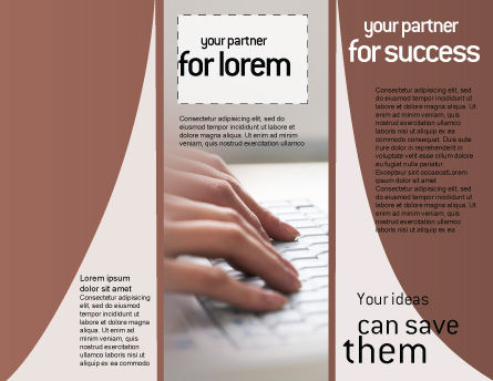 Laptop Computer Brochure Template Design and Layout, Download Now ...