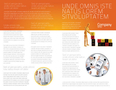 Team Building Brochure Template Design And Layout Download Now 02993 Poweredtemplate Com Team Brochure Template