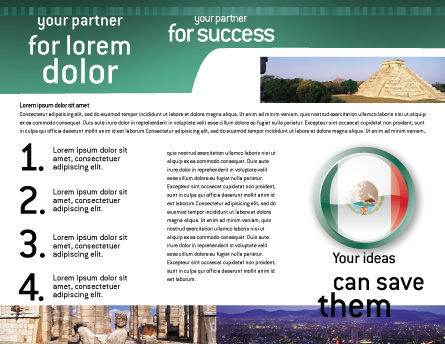 Mexico Brochure Template Design And Layout Download Now 03681 Poweredtemplate Com Mexico Brochure Template