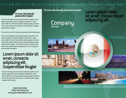 Mexico Brochure Template Design And Layout Download Now 03681 Poweredtemplate Com Mexico Brochure Template