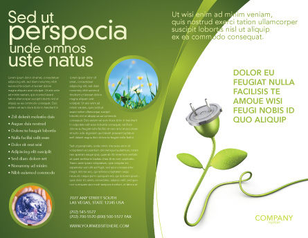 Renewable Energy Go Green Flyer Templates