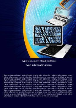 Development Of Computing Technology Word Template Poweredtemplate Com