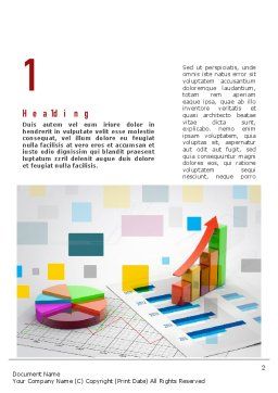 Data Visualization Word Template 11064 | PoweredTemplate.com