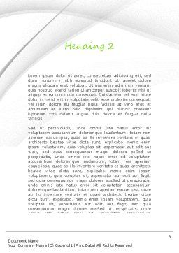 Application Programming Word Template 11231 | PoweredTemplate.com