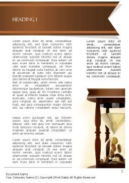 convert pdf into pages or word template
