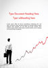 Business Person Looking at Growing Graph Chart Word Template, Cover Page, 14771, Consulting — PoweredTemplate.com