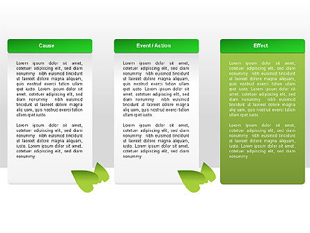 Cause and Effect Diagram, Slide 4, 00008, Tree Diagrams — PoweredTemplate.com