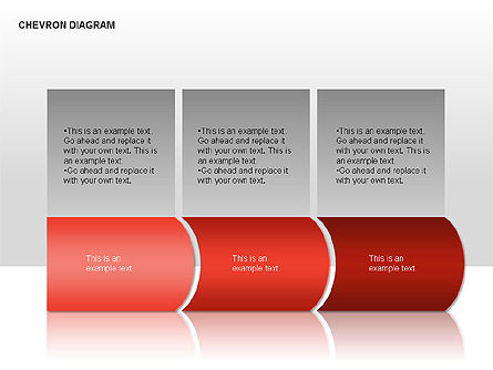 Diagramme Chevron, Diapositive 2, 00010, Schémas d'étapes — PoweredTemplate.com