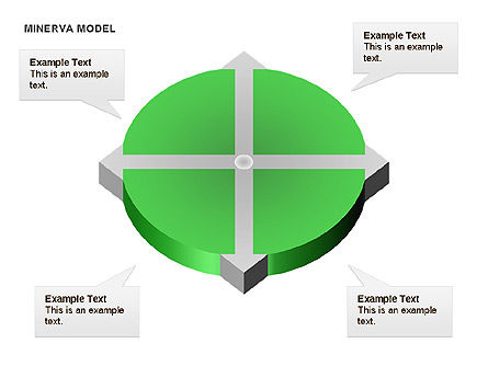 Minerva Model, PowerPoint Template, 00015, Business Models — PoweredTemplate.com