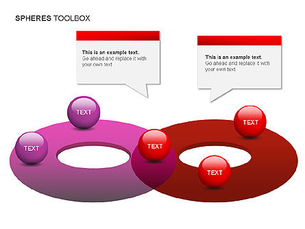 Caja de herramientas Esferas, Diapositiva 2, 00020, Formas — PoweredTemplate.com