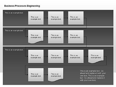 Business Process Engineering Diagram, Slide 8, 00035, Process Diagrams — PoweredTemplate.com