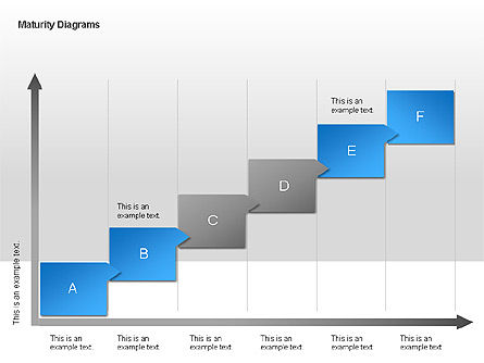 Diagramas de madurez, Diapositiva 6, 00044, Diagramas de la etapa — PoweredTemplate.com
