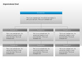 Organizational Charts with Text Boxes - Presentation Template for ...