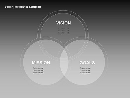 Diagram Visi Misi & Target, Slide 6, 00047, Model Bisnis — PoweredTemplate.com