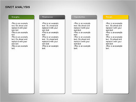 Diagrama de Análisis FODA, Diapositiva 11, 00055, Modelos de negocios — PoweredTemplate.com