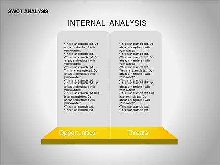 Diagramme d'analyse Swot, Diapositive 14, 00055, Modèles commerciaux — PoweredTemplate.com