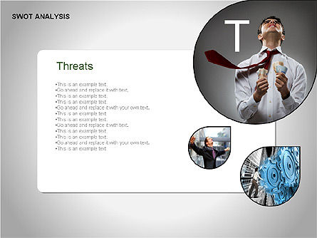 Swot analyse diagram, Dia 7, 00055, Businessmodellen — PoweredTemplate.com