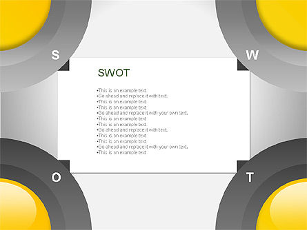 SWOT Analysis Diagram, Slide 8, 00055, Business Models — PoweredTemplate.com