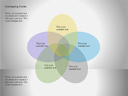 Overlapping Circles Diagrams, Slide 12, 00064, Business Models — PoweredTemplate.com