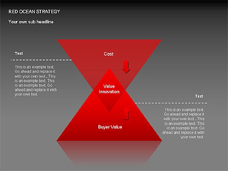 Red Ozean Strategie Diagramm, Folie 15, 00065, Business Modelle — PoweredTemplate.com