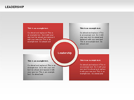 Leadership Shapes, Slide 10, 00071, Shapes — PoweredTemplate.com
