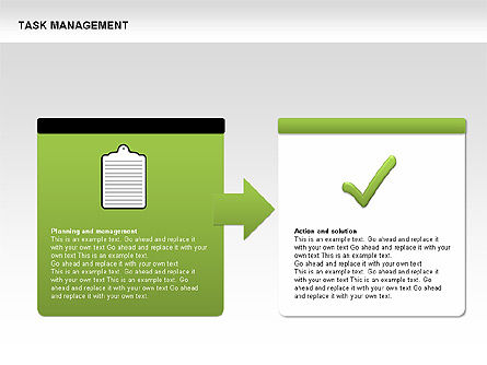 Gráficos de gestión de tareas, Diapositiva 3, 00072, Organigramas — PoweredTemplate.com