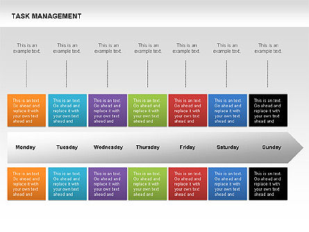 Gráficos de gestión de tareas, Diapositiva 9, 00072, Organigramas — PoweredTemplate.com
