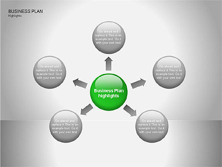 Business Plan Diagrams, Slide 7, 00076, Business Models — PoweredTemplate.com