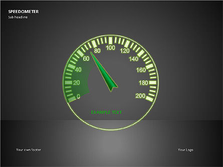 Bentuk Speedometer, Slide 8, 00081, Bentuk — PoweredTemplate.com