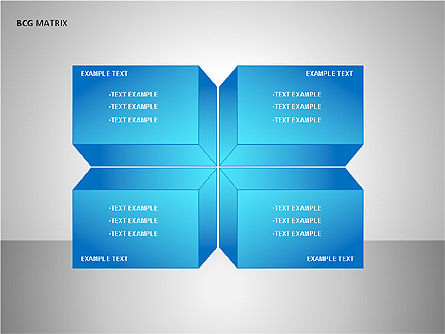Growth-Share Matrix, Slide 8, 00088, Matrix Charts — PoweredTemplate.com