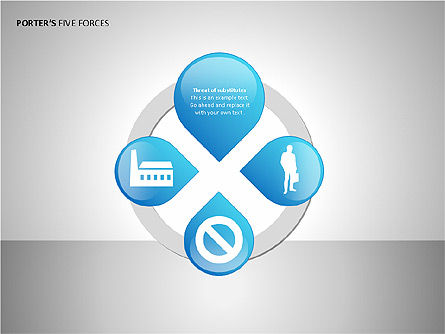 포터의 부대 분석, 슬라이드 7, 00091, 비즈니스 모델 — PoweredTemplate.com