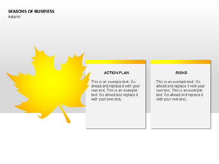 Seasons of Business Shapes, Slide 12, 00098, Stage Diagrams — PoweredTemplate.com