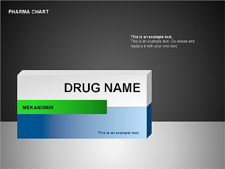 Pharmacology Charts, Slide 4, 00116, Process Diagrams — PoweredTemplate.com