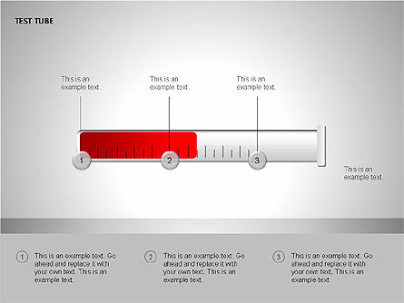 Cuadros de los tubos de ensayo, Diapositiva 11, 00118, Diagramas de la etapa — PoweredTemplate.com
