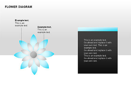 Diagrama de las etapas de la flor, Diapositiva 4, 00128, Diagramas de la etapa — PoweredTemplate.com