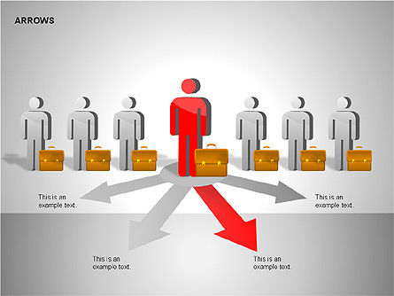 Creación de gráficos de decisiones, Diapositiva 13, 00136, Formas — PoweredTemplate.com