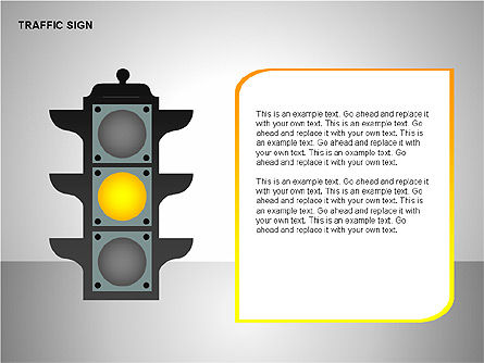 Traffic Signs, Slide 4, 00155, Shapes — PoweredTemplate.com