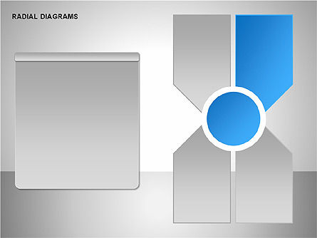 방사형 및 매트릭스 차트, 슬라이드 15, 00160, 매트릭스 차트 — PoweredTemplate.com