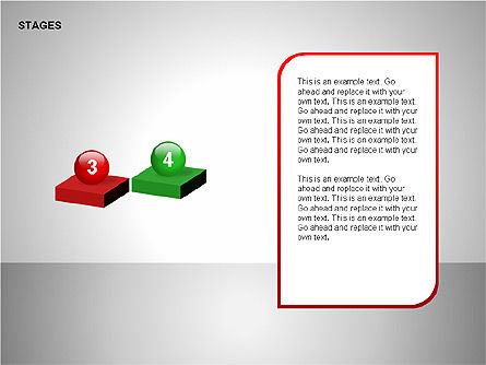 Collecte des diagrammes de scène, Diapositive 11, 00162, Schémas d'étapes — PoweredTemplate.com