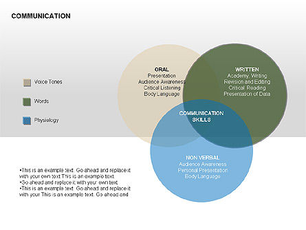 Formas de Comunicación y Medios, Diapositiva 6, 00185, Iconos — PoweredTemplate.com