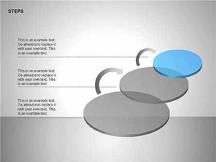 Gráficos de Etapas, Diapositiva 3, 00191, Diagramas de la etapa — PoweredTemplate.com