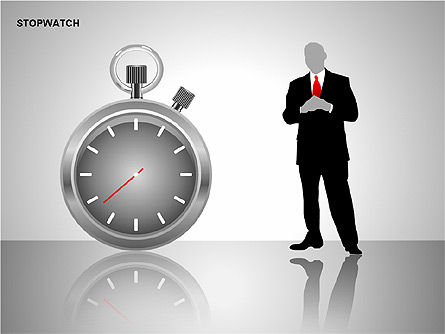 Diagrammi di gestione del tempo, Gratis Modello PowerPoint, 00193, Diagrammi Palco — PoweredTemplate.com