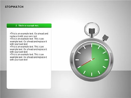 Diagramas de gestión del tiempo, Diapositiva 5, 00193, Diagramas de la etapa — PoweredTemplate.com