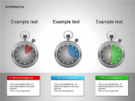 Time management schema, Dia 8, 00193, Stage diagrams — PoweredTemplate.com