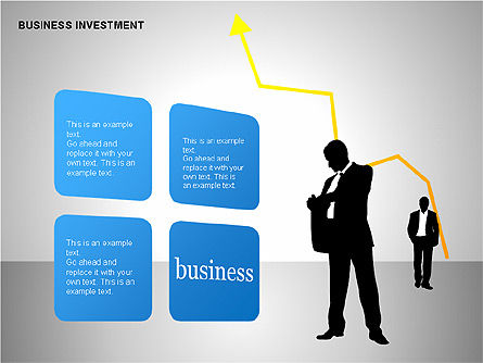 Diagram Investasi Bisnis, Slide 5, 00198, Model Bisnis — PoweredTemplate.com