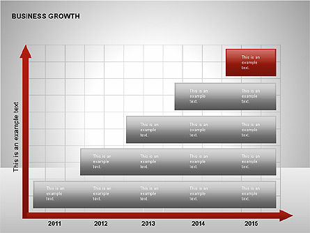 Bedrijfsresultaten groeidiagrammen, Dia 9, 00212, Stage diagrams — PoweredTemplate.com