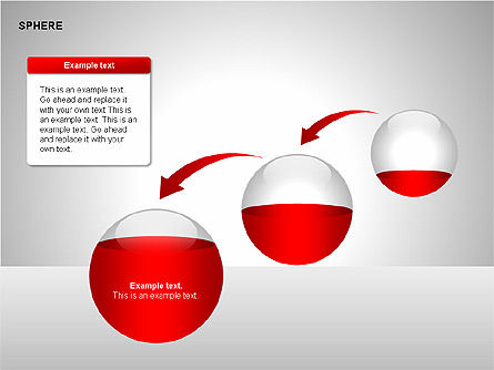 Diagramas de Esfera, Diapositiva 8, 00224, Diagramas de la etapa — PoweredTemplate.com